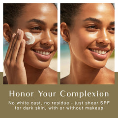 BLACK GIRL SUNSCREEN aplicación suave, se extiende sin dejar manchas