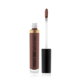 Black Radiance Perfect Tone Matte Lip Crème Naughty Brown en botella, color intenso y acabado mate