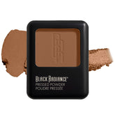 Black Radiance pressed powder compact with mirror for quick on-the-go touch-ups