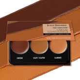 Black Radiance True Complexion Creme Contour Palette compact showing creamy shades for blendable contour
