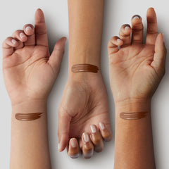 Black Radiance finger-blend technique for natural-looking finish.