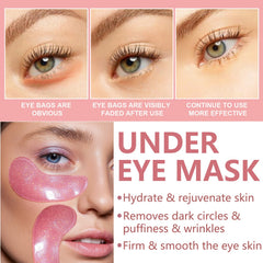 BliBling eye mask hydrogel patches soothe puffiness and moisturize around the eyes