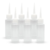 BlingKingdom 6-pack 50ml squeeze bottles with precision tip for crafts.