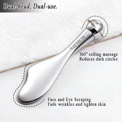 BLISLIFE Mini Eye Care Stick zinc alloy roller feels cool for soothing skin.