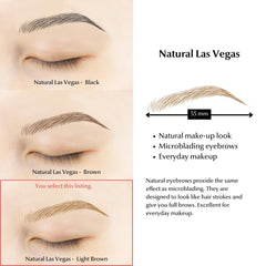 Bliss and Beyond USA: cejas tatuaje resistente al sudor para jornadas largas.