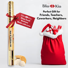 Bliss Kiss Simply Pure Nail Oil Pen vanilla quick absorption on nails