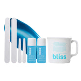 Bliss Poetic Waxing Kit box front for convenient at-home hair removal