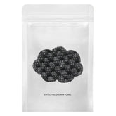toalla exfoliante Blissal, vista frontal, ideal para exfoliar y refrescar la piel