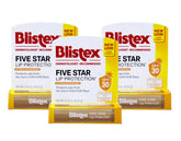 Blistex Cinco Estrellas labios, aplicación suave y hidratación diaria