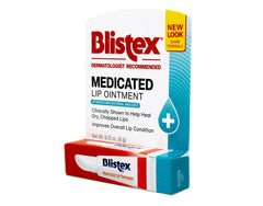 Blistex Labial Medicado: crema suave para labios secos.