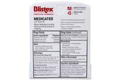 Blistex Medicated Lip Balm with SPF 15 offers outdoor lip protection.