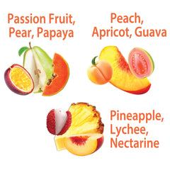 Blistex Satin Nectar pineapple lychee tangerine balm for juicy flavor and smooth lips