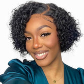 Blockice Pixie Cut Wig front view showing natural hairline for daily wear.