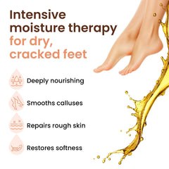 BLOOMORA shea butter nourishment for deep moisturization on feet