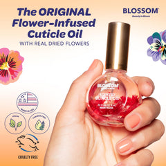 Blossom Aceite para cutículas, aromas florales que cuidan diariamente