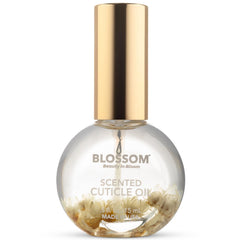 Blossom Aceite para cutículas con flores reales, hidratación suave para uñas