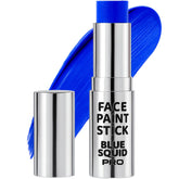Blue Squid PRO blue face paint stick with full-coverage for bold cosplay or sports looks.