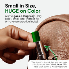 Blue Squid PRO twist-up design delivers precise, mess-free color application.