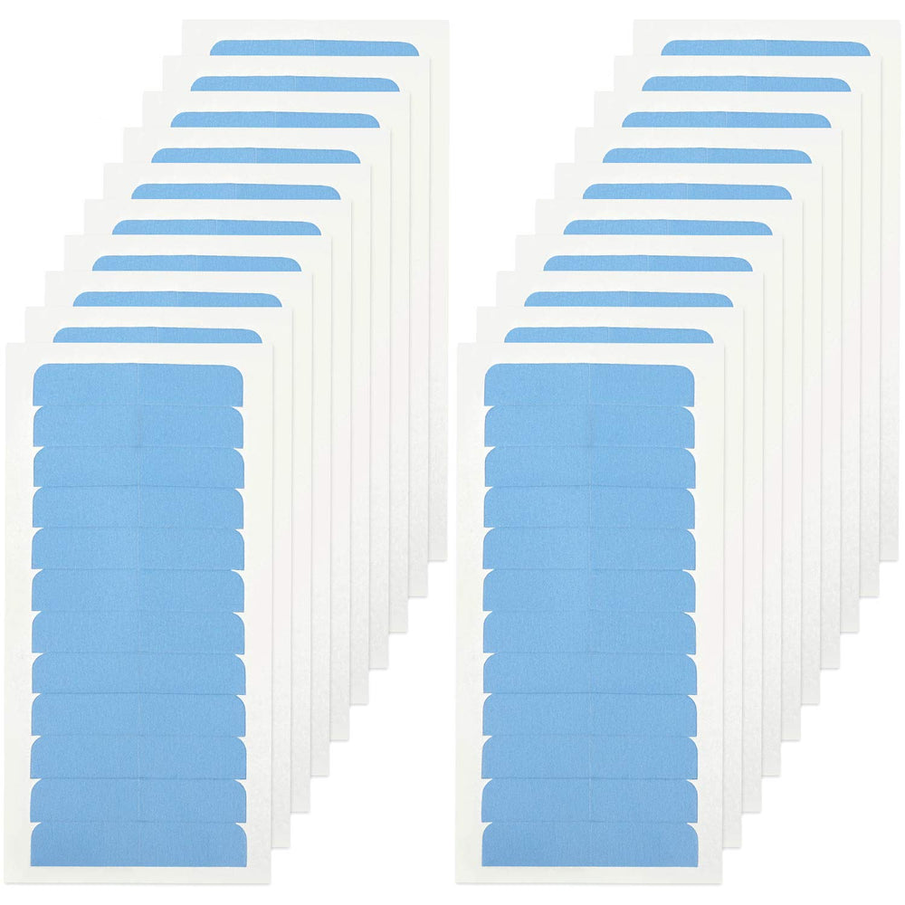 Blulu 360-pcs blue hair extension tape tabs package for secure, long-lasting hold
