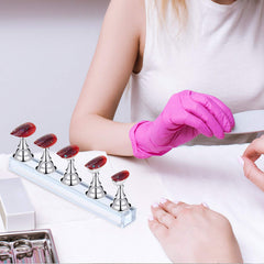 Blulu nail display stand ideal for salon style nail art