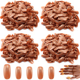 Blulu 400-piece replacement nail tips for practice and salon display.
