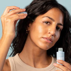 Blume Meltdown rosehip oil clarity, nourishes while reducing redness.