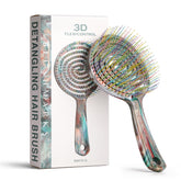 BLUSHMARKS detangling wet-hair brush with a lollipop shape for gentle knots.