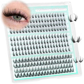 Boahankuke bottom lashes 3-styles sets for customizable DIY lash extensions.