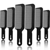 Boao 6-pack heat-resistant flat-top combs for precise clipping