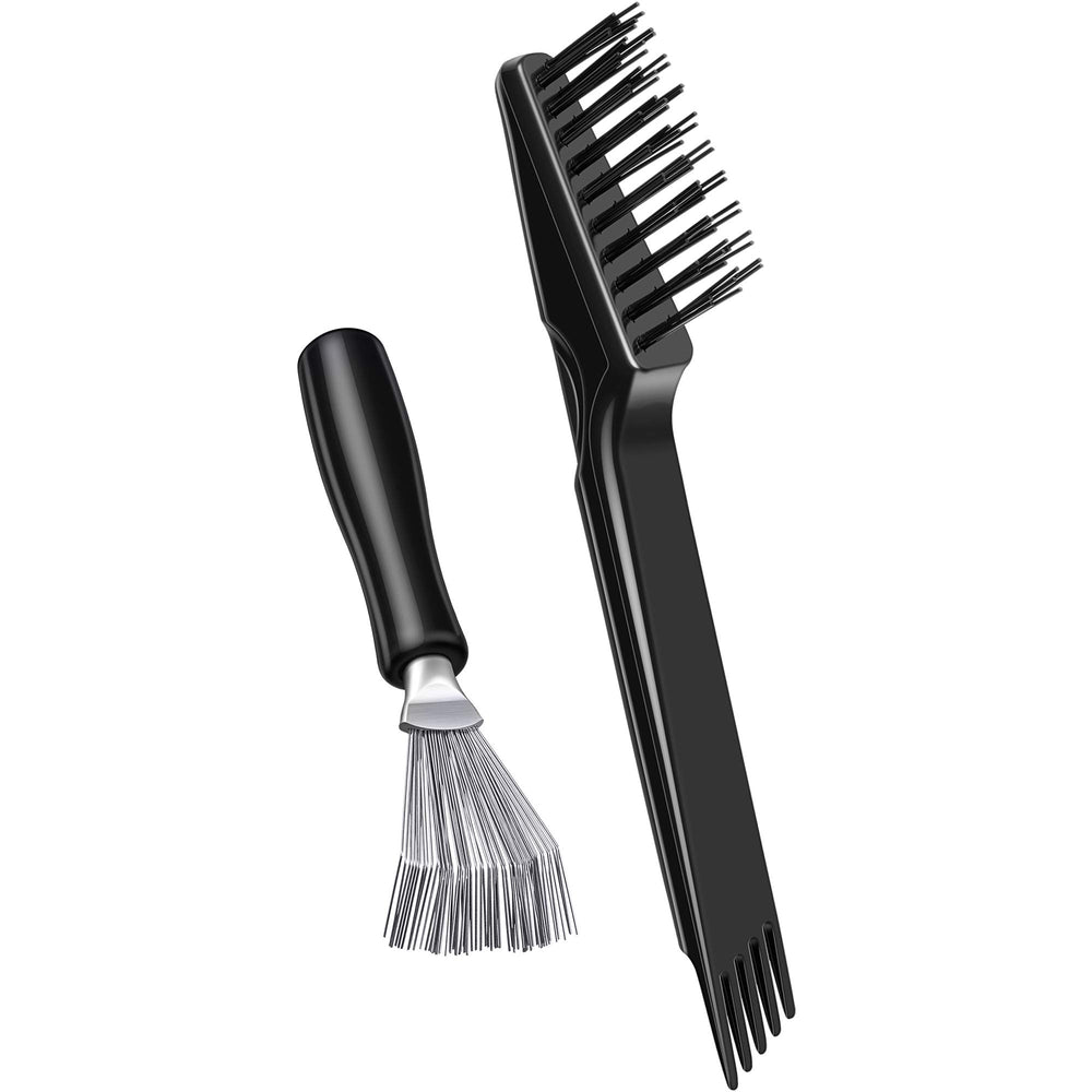 Boao double-head brush cleans hair and dust from combs with versatile cleaning power
