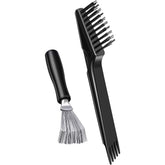 Boao double-head brush cleans hair and dust from combs with versatile cleaning power