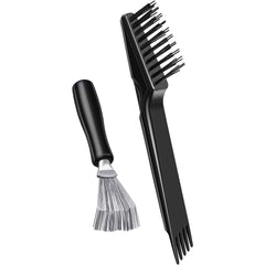 Boao double-head brush cleans hair and dust from combs with versatile cleaning power