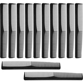 Boao hair comb pack 12 for precise parting and salon grooming.
