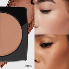 Bobbi Brown Bronzing Powder in medium shade adds natural warmth for all complexions.