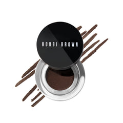 Bobbi Brown Long-Wear Gel Eyeliner Chocolate Shimmer tube closeup showing smooth, pigmented gel.
