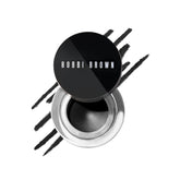 Bobbi Brown Long-Wear Gel Eyeliner closeup application showing precise line.