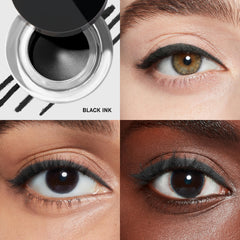 Bobbi Brown Long-Wear Gel Eyeliner tip brush stroke for ultra-precision.