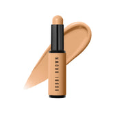 Bobbi Brown Skin Corrector Stick Peach swatches neutralizing under-eye discoloration.