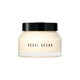 Bobbi Brown Vitamin Enriched Face Base jar closeup shows nourishing hydration for a smooth makeup base