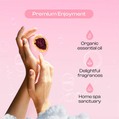Bombas BoboSweeTree con aceites esenciales orgánicos para baño calmante.