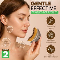 BoBoWalk chin jawline sculpting brush designed to cradle the jawline and enhance contour.