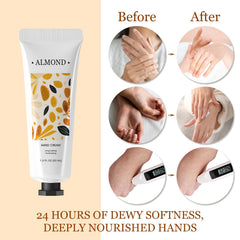 BODY & EARTH crema de manos verbena, frescura natural para la rutina.
