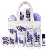 BODY & EARTH lavender bubble bath for soothing at-home spa moments.