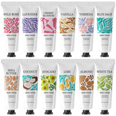 BODY & EARTH LOVE 12-pack hand cream set in packshot for versatile hand care.