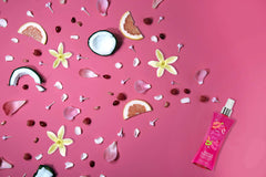 Body Fantasies Pink Vanilla Kiss Fantasy packaging shown for convenient gifting or storage.