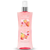 Body Fantasies Sugar Peach bottle close-up for daily fragrance