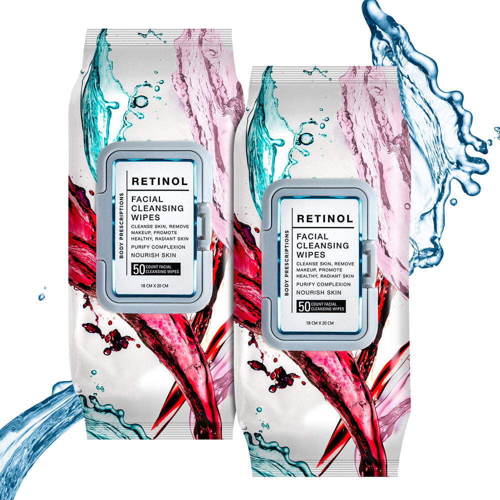Body Prescriptions toallitas limpiadoras para maquillaje facial dejan la piel suave.