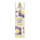 Bodycology Lavender Vanilla body mist bottle for daily wear