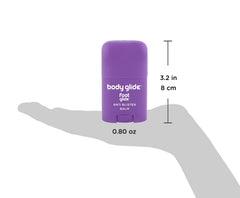 BodyGlide pomada antirozaduras para zapatos, evita roces molestos en cualquier tipo de calzado.
