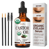 BodyJ4You Castor Oil bottle ready for lash and brow conditioning.